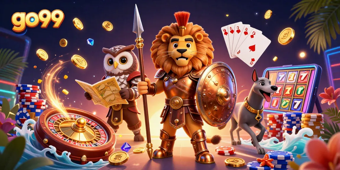 Engage with go99 casino thrills through dynamic gameplay with iconic symbols and vibrant characters.