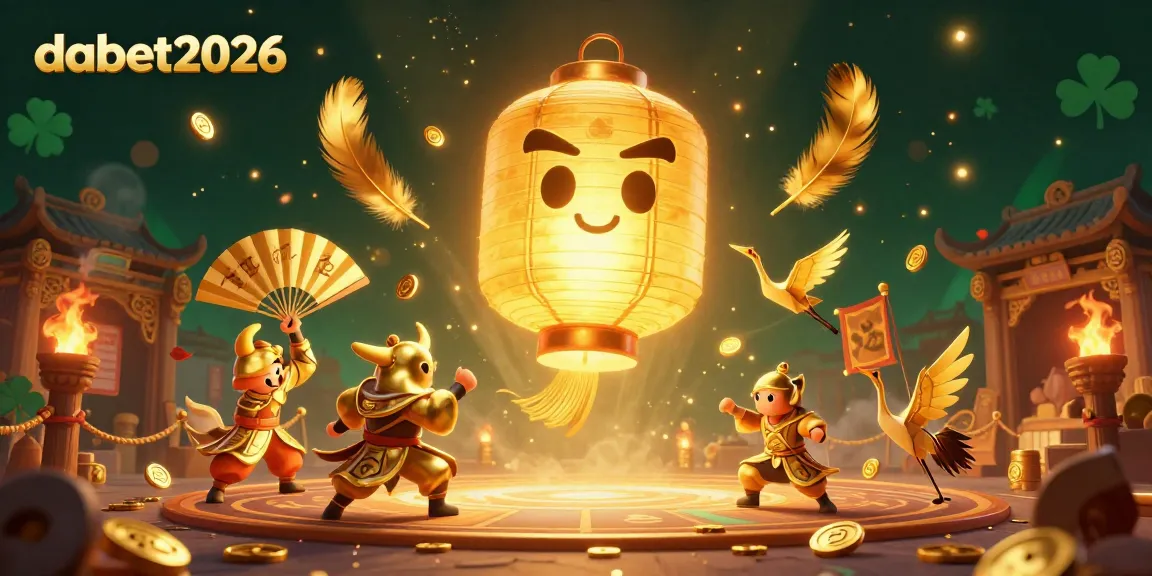 Experience exciting games at dabet2026, featuring golden lantern spirit and vibrant casino elements.