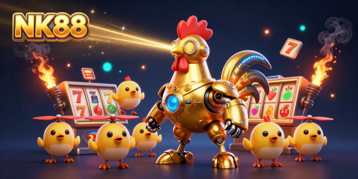 Experience the dynamic NK88 casino adventure with vibrant game elements and thrilling visuals.