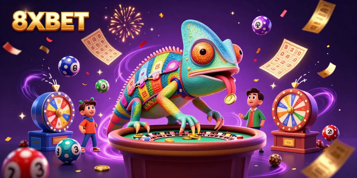 Experience thrilling gaming with 8XBET's vibrant world of lottery and casino activities.