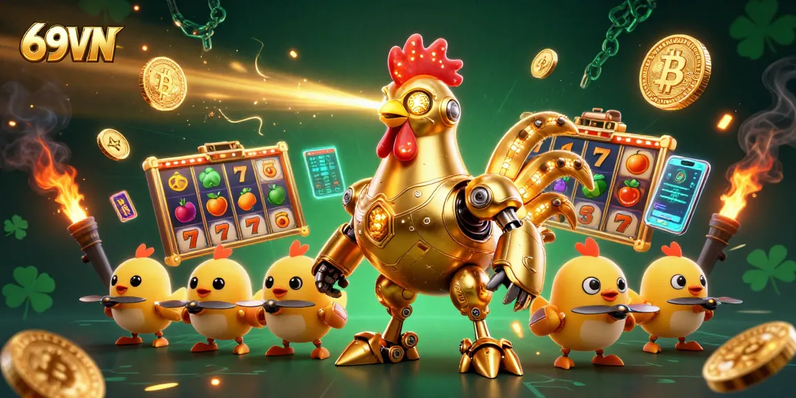 Engage in thrilling slot games with 69VN featuring vibrant jackpots and cryptocurrency elements.